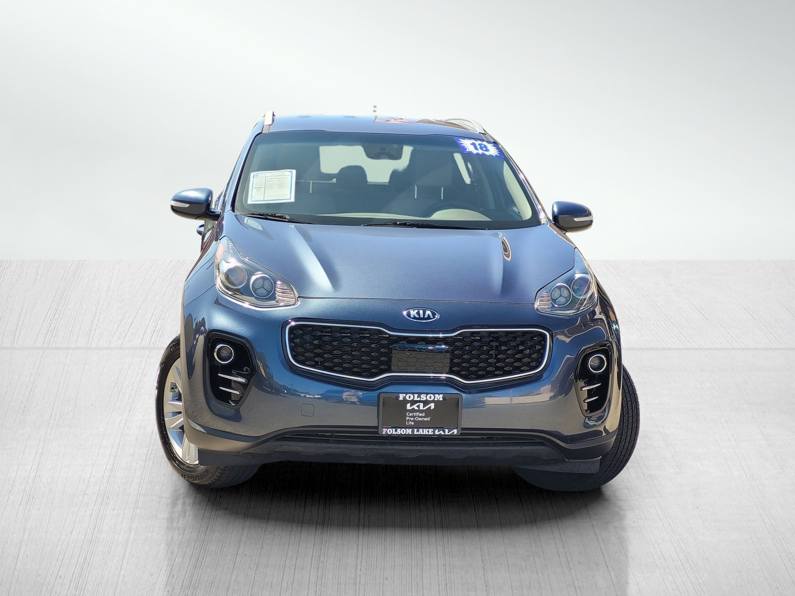 Certified 2018 Kia Sportage LX with VIN KNDPMCAC5J7433576 for sale in Folsom, CA