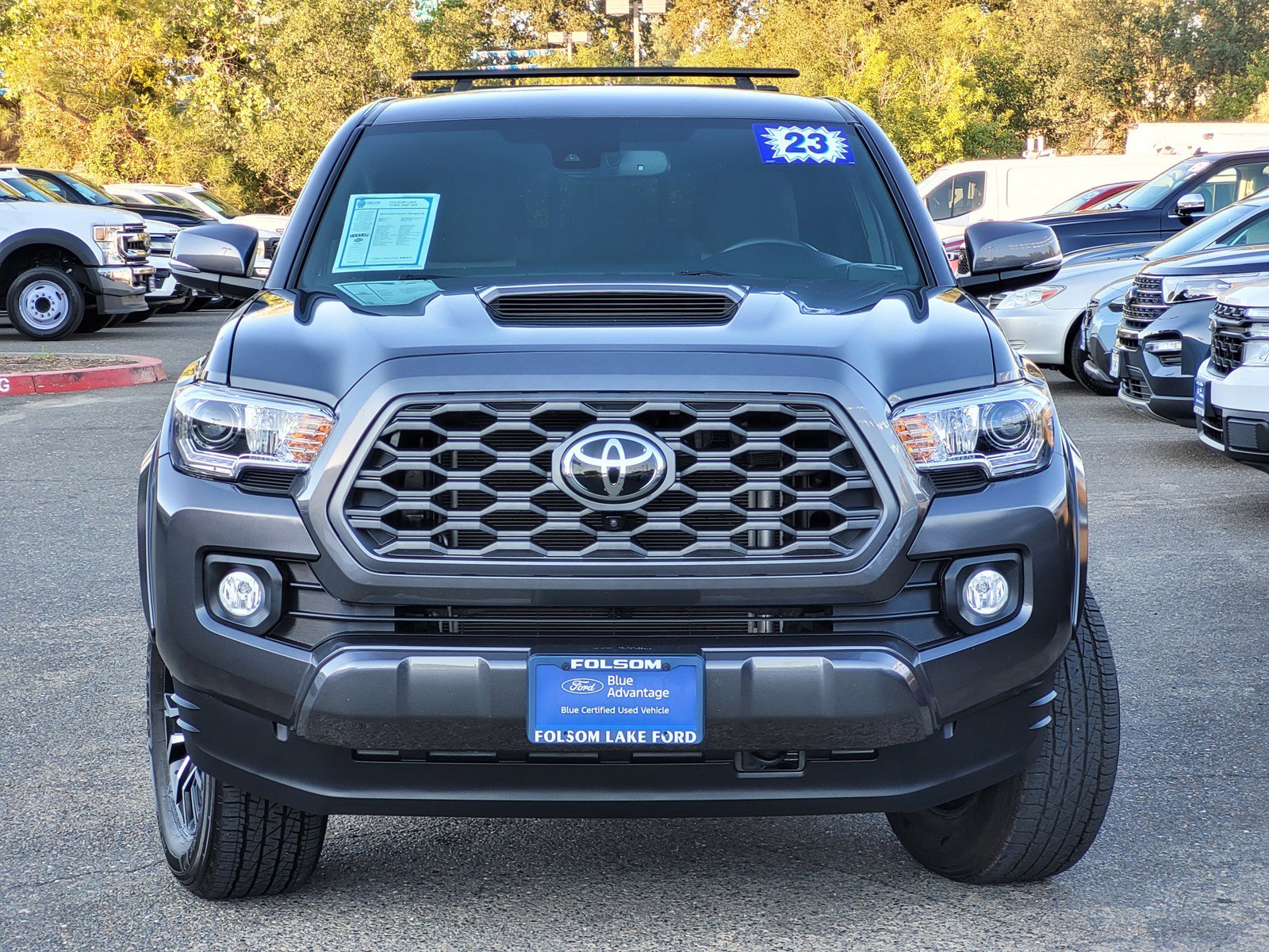 Used 2023 Toyota Tacoma TRD Sport with VIN 3TMDZ5BN1PM147805 for sale in Folsom, CA