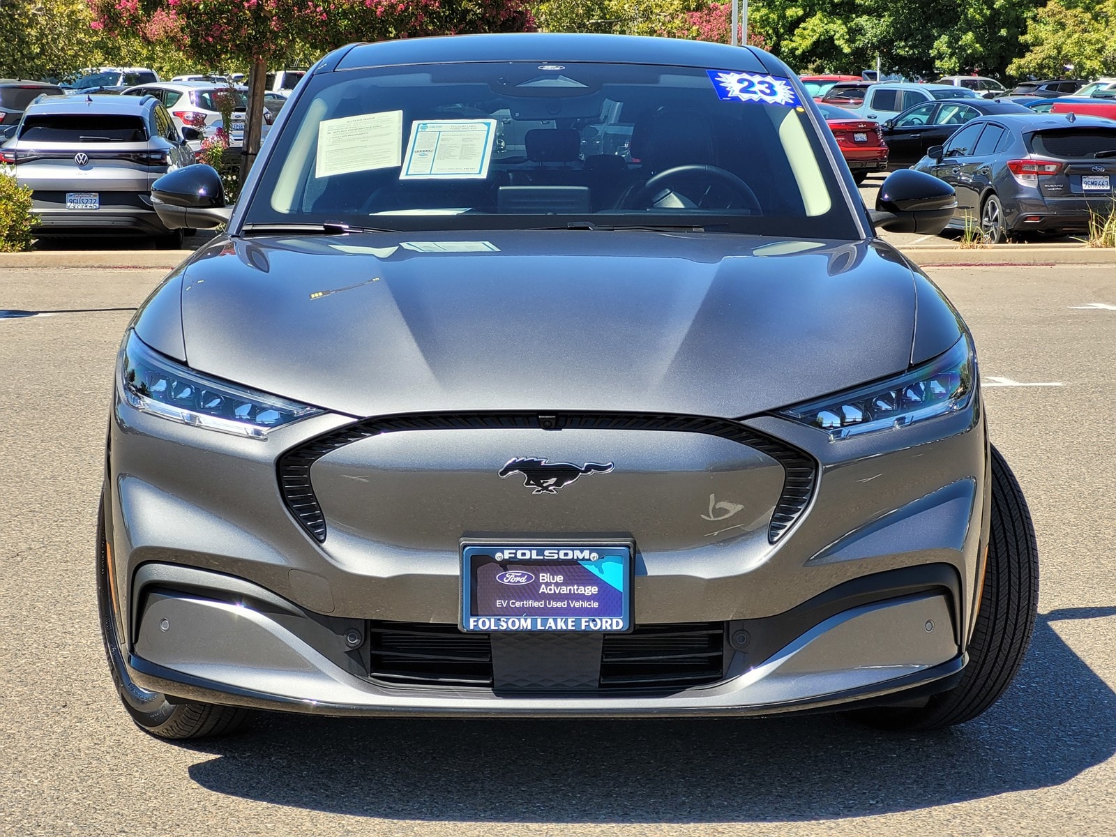 Certified 2023 Ford Mustang Mach-E California Route 1 AWD with VIN 3FMTK2SU2PMA58259 for sale in Folsom, CA