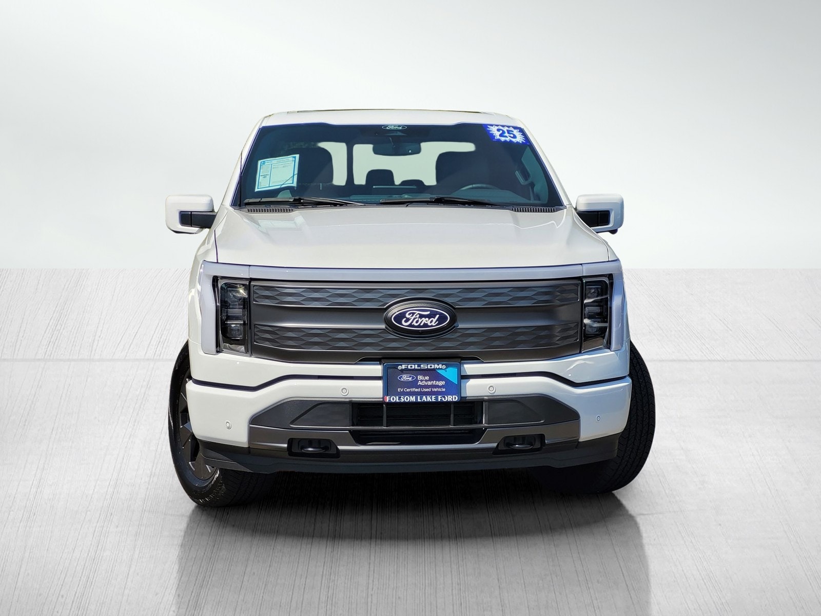 Certified 2025 Ford F-150 Lightning Lariat with VIN 1FTVW5L72SWG01338 for sale in Folsom, CA
