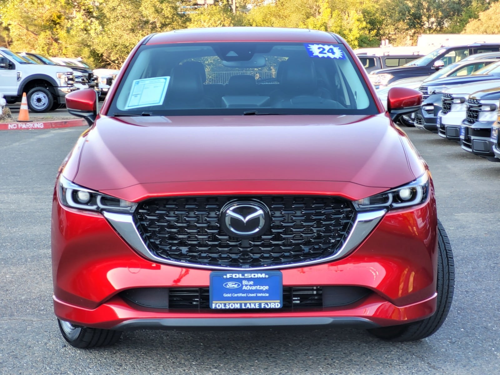 Used 2024 Mazda CX-5 S Premium Plus package with VIN JM3KFBEM5R0371089 for sale in Folsom, CA