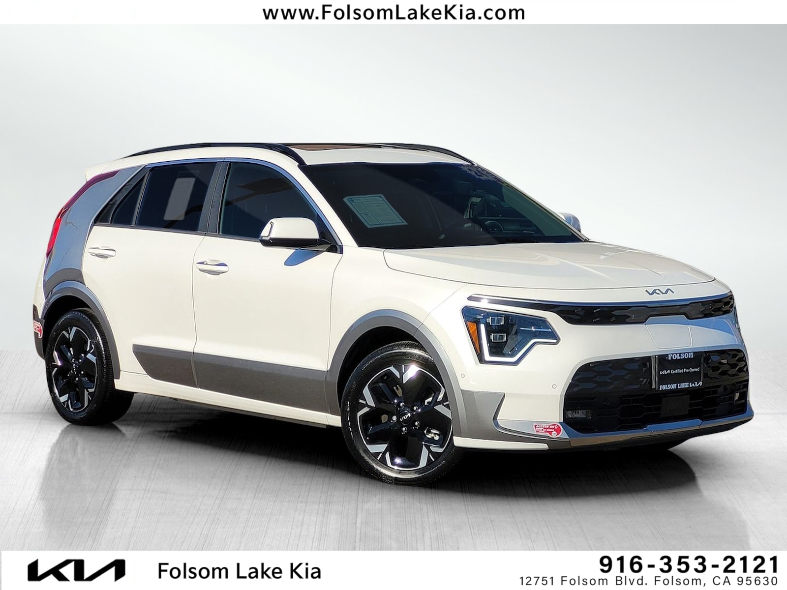 Certified 2024 Kia Niro Wave with VIN KNDCT3L14R5092613 for sale in Folsom, CA