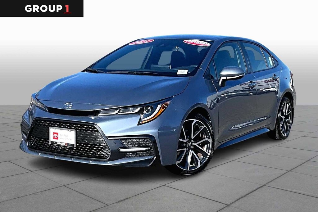 Certified 2021 Toyota Corolla SE CVT (Natl)