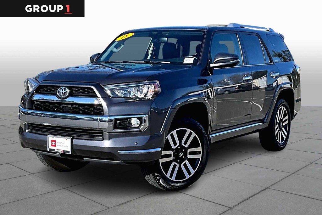 Certified 2018 Toyota 4Runner Limited 4WD (Natl)