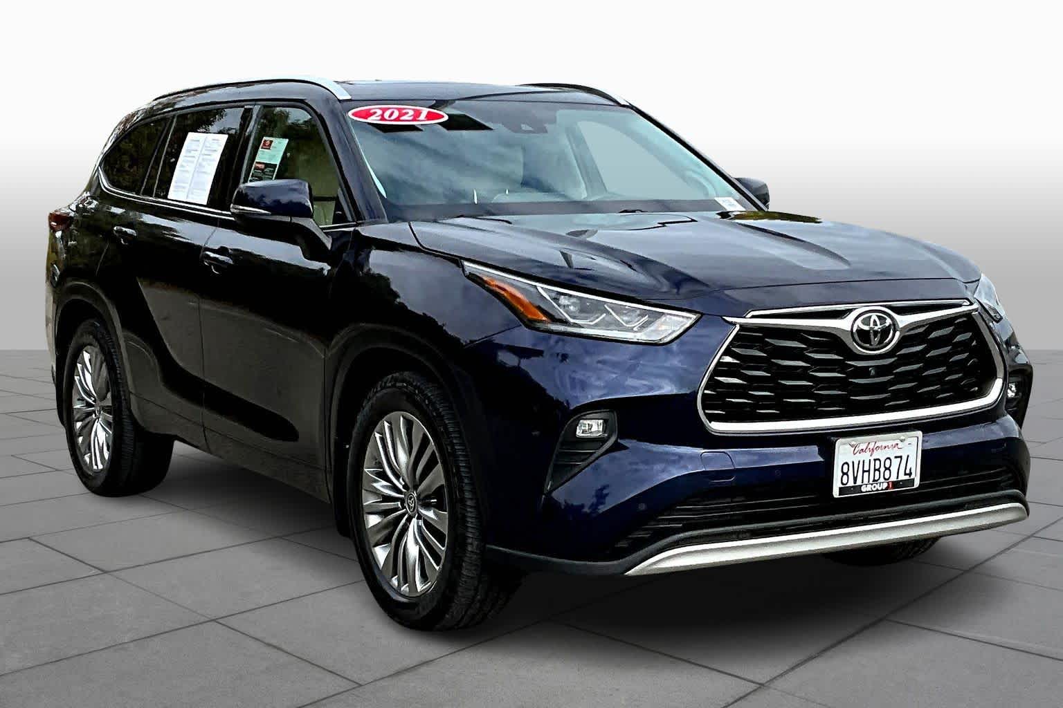 2021 Toyota Highlander Platinum SE photo 2