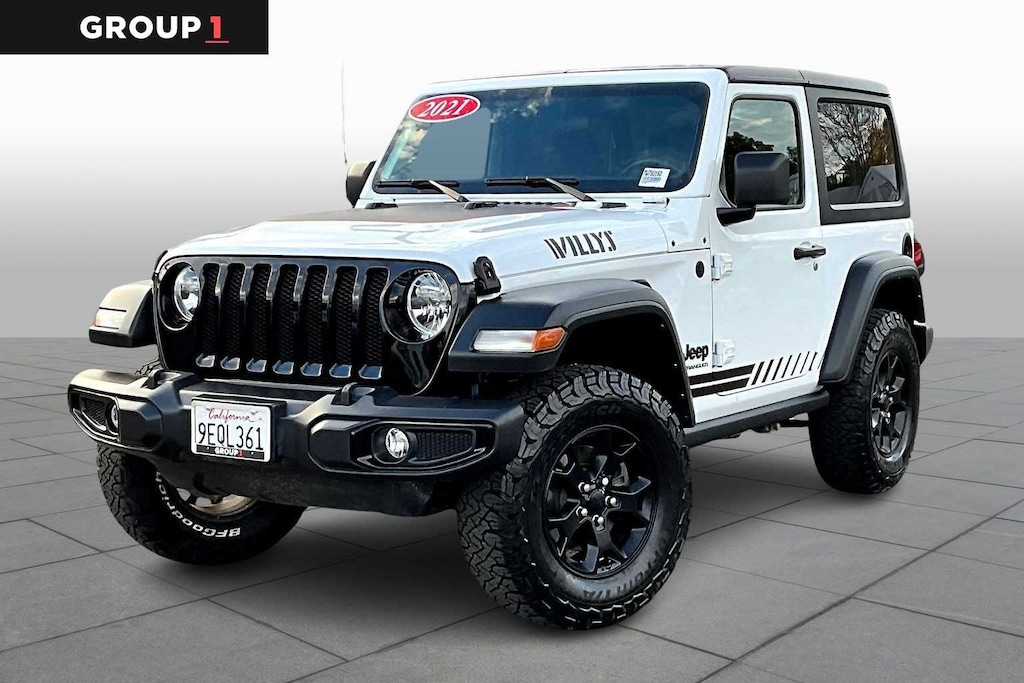 Used 2021 Jeep Wrangler Willys Sport 4x4