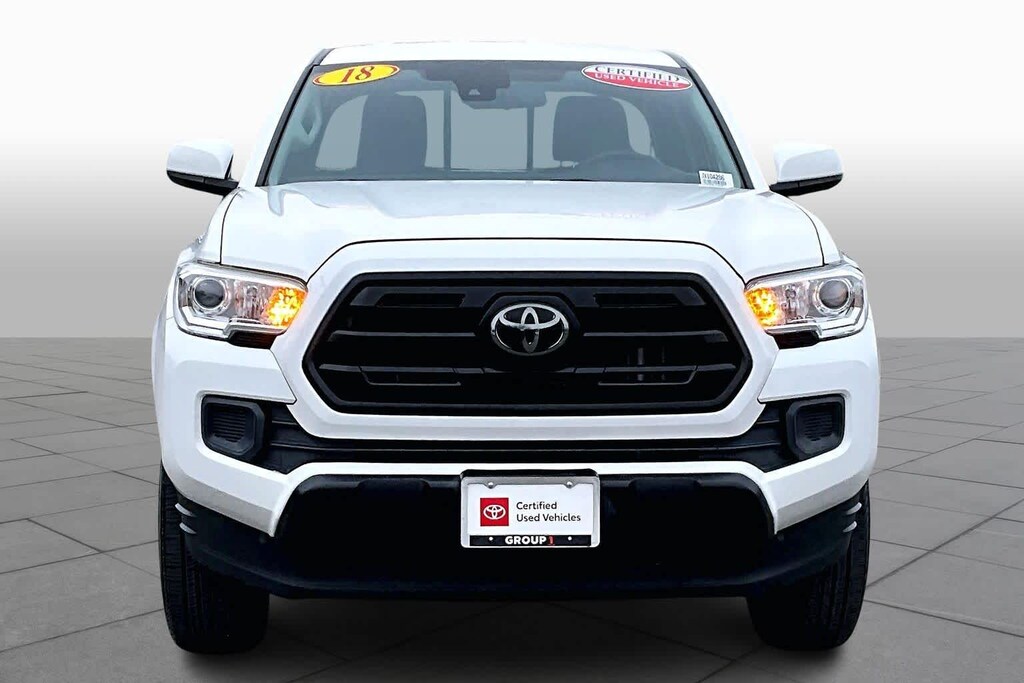 Certified 2018 Toyota Tacoma SR Access Cab 6 Bed I4 4x2 AT (SE) Access Cab 6 Bed I4 4x2 AT (SE)