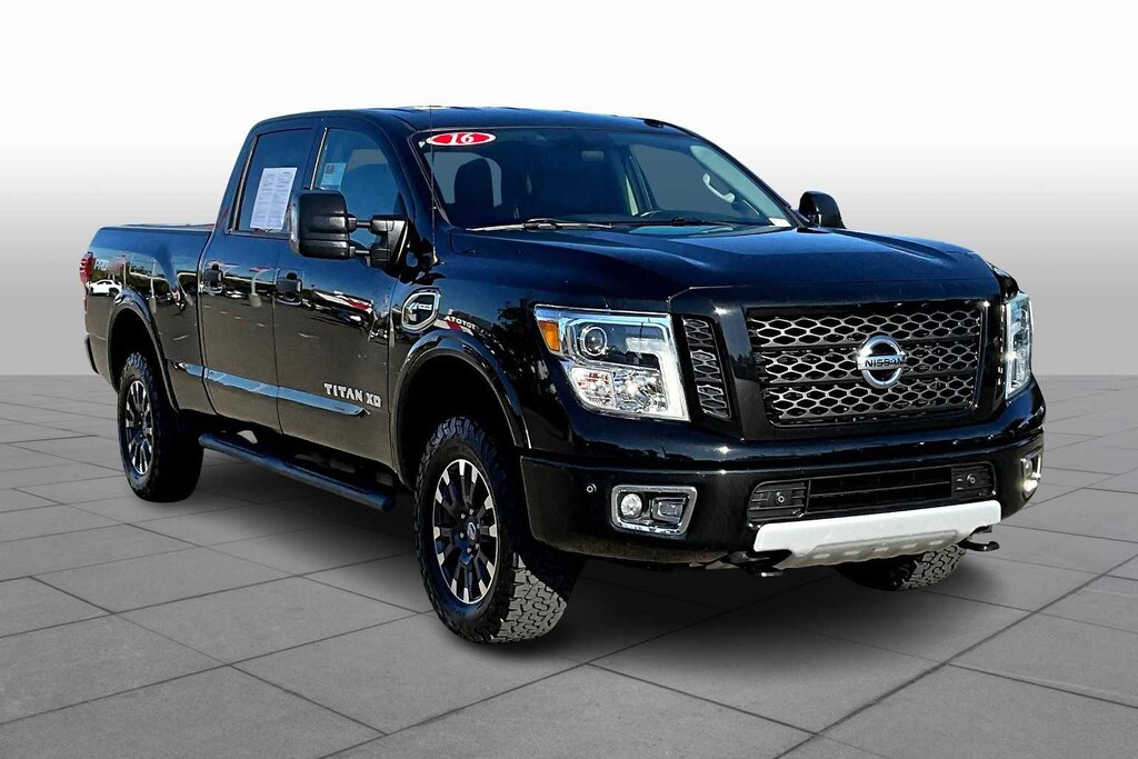 Used 2016 Nissan Titan XD PRO-4X 4WD Crew Cab Diesel 4WD Crew Cab Diesel