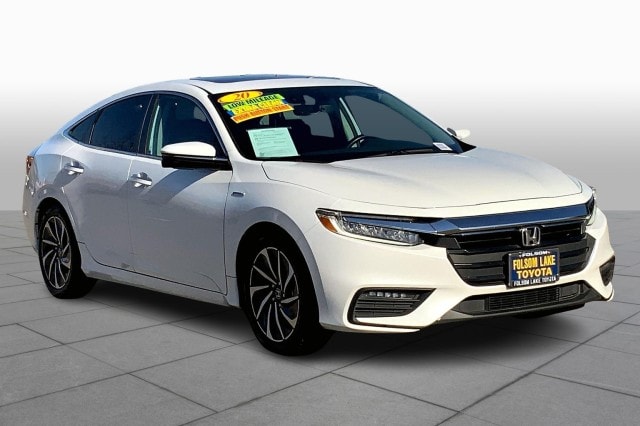 Used 2020 Honda Insight Touring with VIN 19XZE4F97LE009327 for sale in Folsom, CA