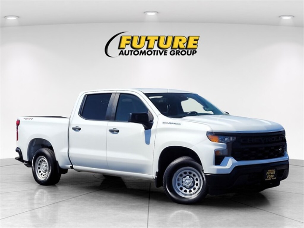 Certified 2022 Chevrolet Silverado 1500 Work Truck Truck Crew Cab
