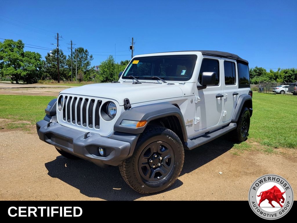 Certified 2018 Jeep Wrangler Unlimited Sport SUV