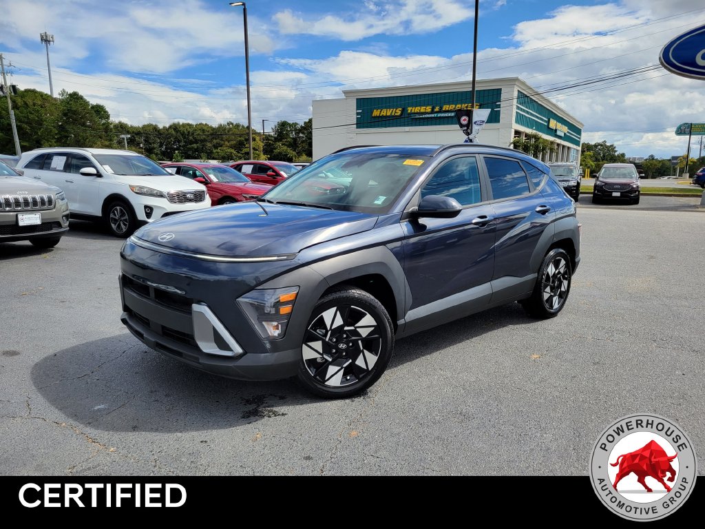 Certified 2024 Hyundai Kona SEL with VIN KM8HB3ABXRU117763 for sale in Americus, GA