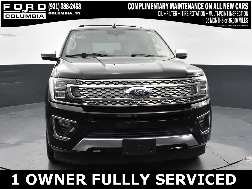 Used 2021 Ford Expedition Platinum with VIN 1FMJU1MT0MEA77684 for sale in Columbia, TN
