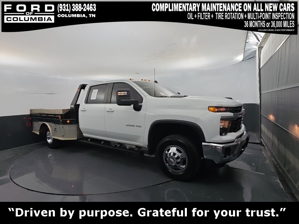 Used 2024 Chevrolet Silverado 3500HD Chassis LT Truck Crew Cab