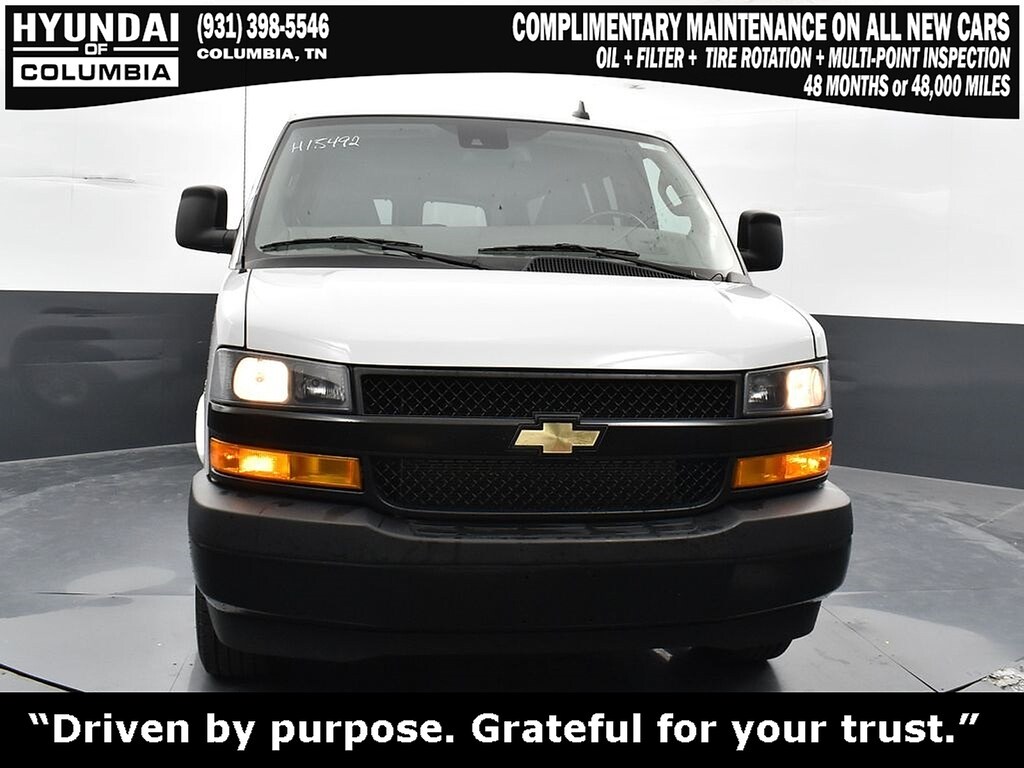 Used 2023 Chevrolet Express Passenger RWD 3500 Extended Wheelbase LS