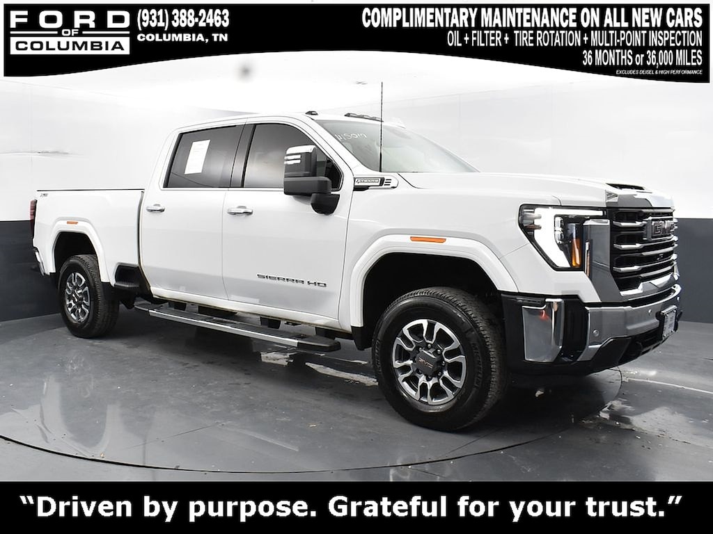 Used 2024 GMC Sierra 2500HD 4WD Crew Cab Standard Bed SLT Truck Crew Cab