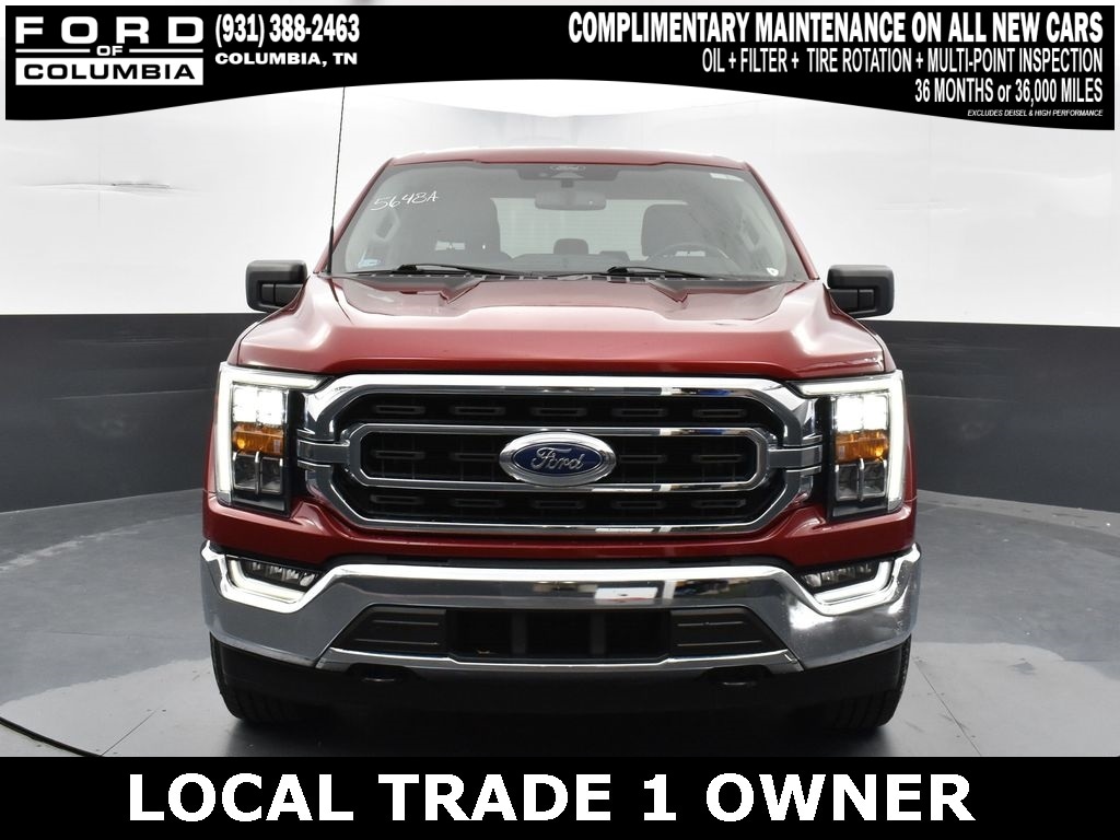 Used 2022 Ford F-150 XLT with VIN 1FTFW1E8XNKE31650 for sale in Columbia, TN