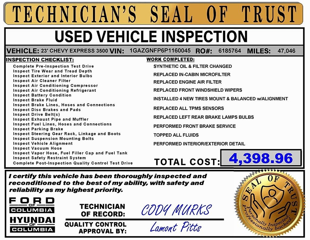 Used 2023 Chevrolet Express Passenger RWD 3500 Extended Wheelbase LS
