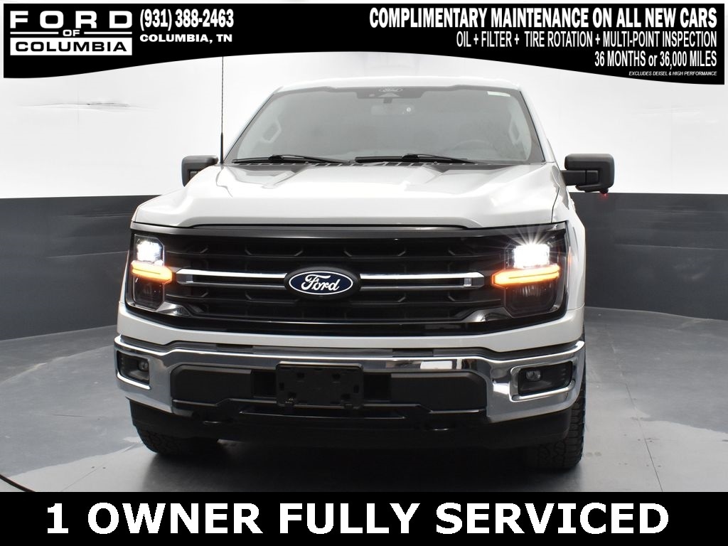 Used 2024 Ford F-150 XLT with VIN 1FTFW3LD5RFA25785 for sale in Columbia, TN