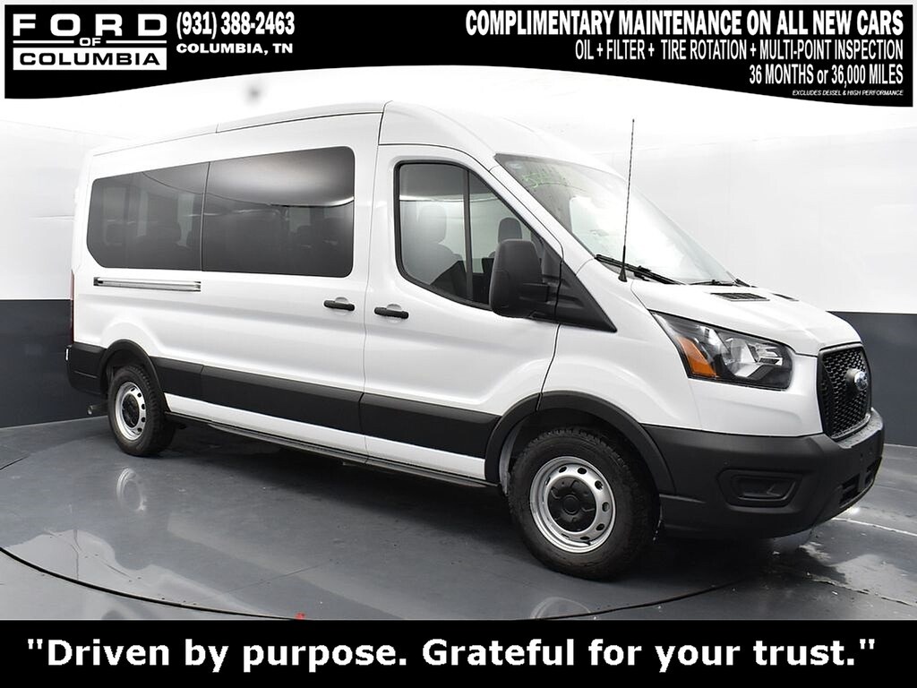 New 2025 Ford Transit-350 Passenger Van XL Wagon Medium Roof Van