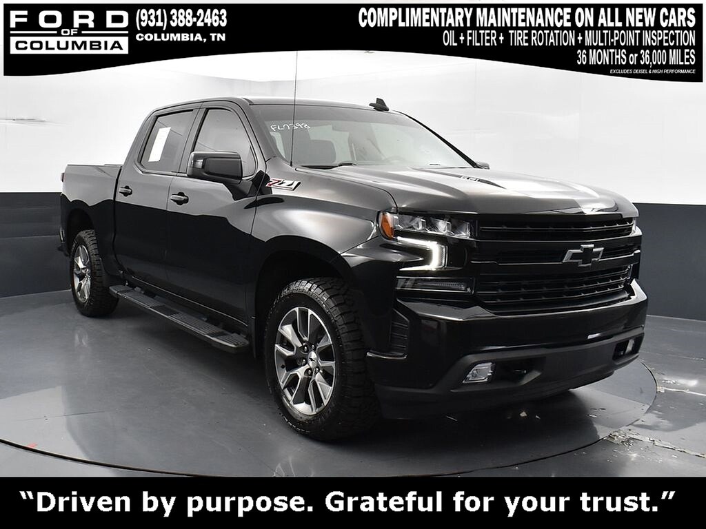 Used 2022 Chevrolet Silverado 1500 LTD 4WD Crew Cab Short Bed RST Truck Crew Cab