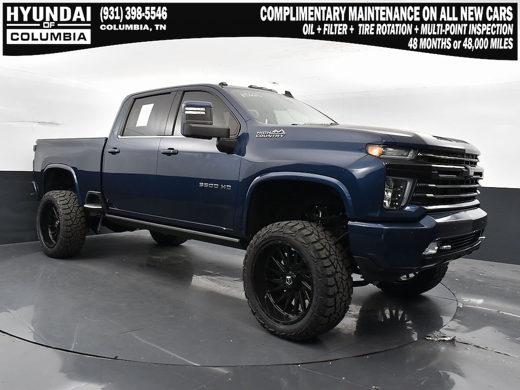 Used 2021 Chevrolet Silverado 3500HD 4WD Crew Cab Standard Bed High Country Truck Crew Cab