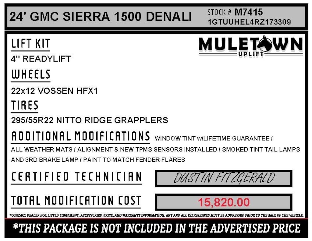 Used 2024 GMC Sierra 1500 4WD Crew Cab Short Box Denali Ultimate Truck Crew Cab