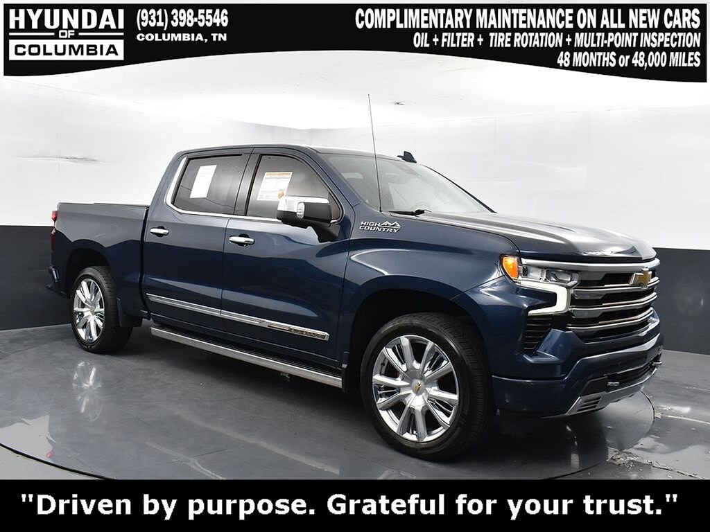Used 2022 Chevrolet Silverado 1500 4WD Crew Cab Short Bed High Country