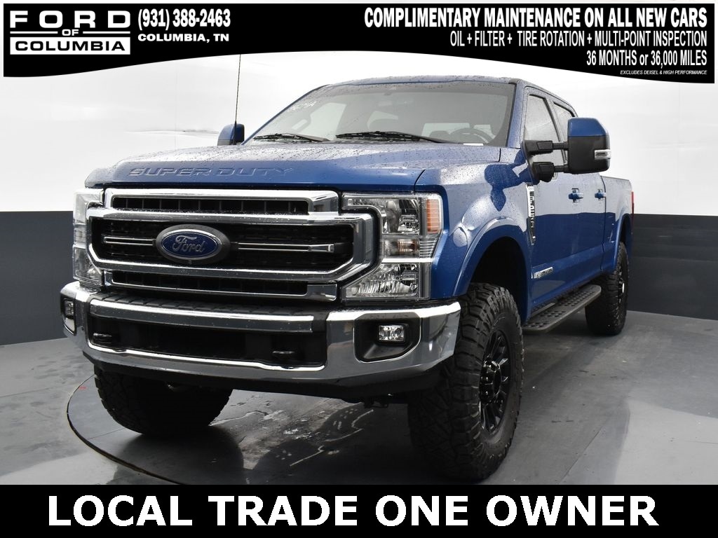 Used 2022 Ford F-250 Super Duty Lariat with VIN 1FT8W2BT9NEF74613 for sale in Columbia, TN