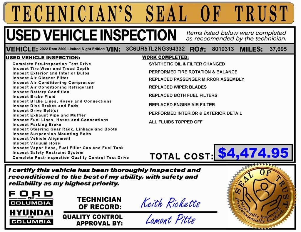 Used 2022 Ram 2500 Limited Truck