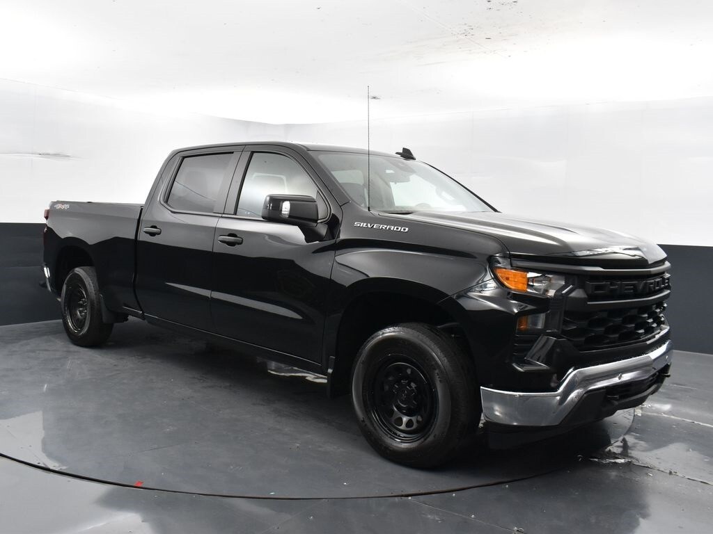 Used 2024 Chevrolet Silverado 1500 4WD Crew Cab Standard Bed WT