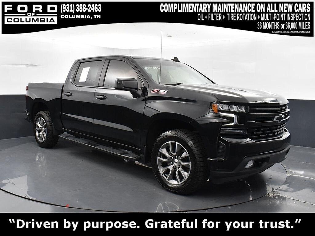 Used 2022 Chevrolet Silverado 1500 LTD 4WD Crew Cab Short Bed RST Truck Crew Cab