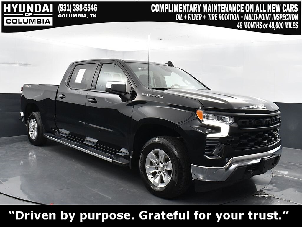 Used 2024 Chevrolet Silverado 1500 4WD Crew Cab Standard Bed LT