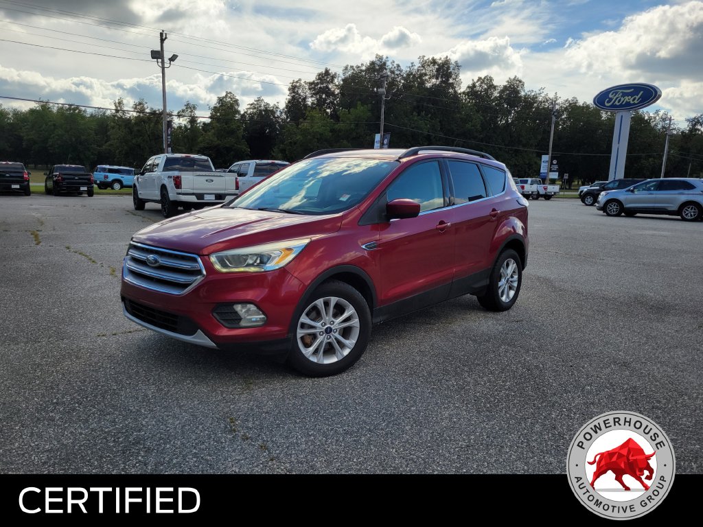 Certified 2017 Ford Escape SE with VIN 1FMCU0GD5HUA75190 for sale in Cordele, GA