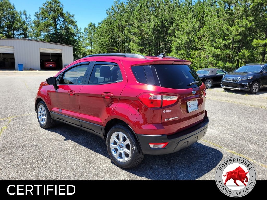 Certified 2018 Ford EcoSport SE SUV