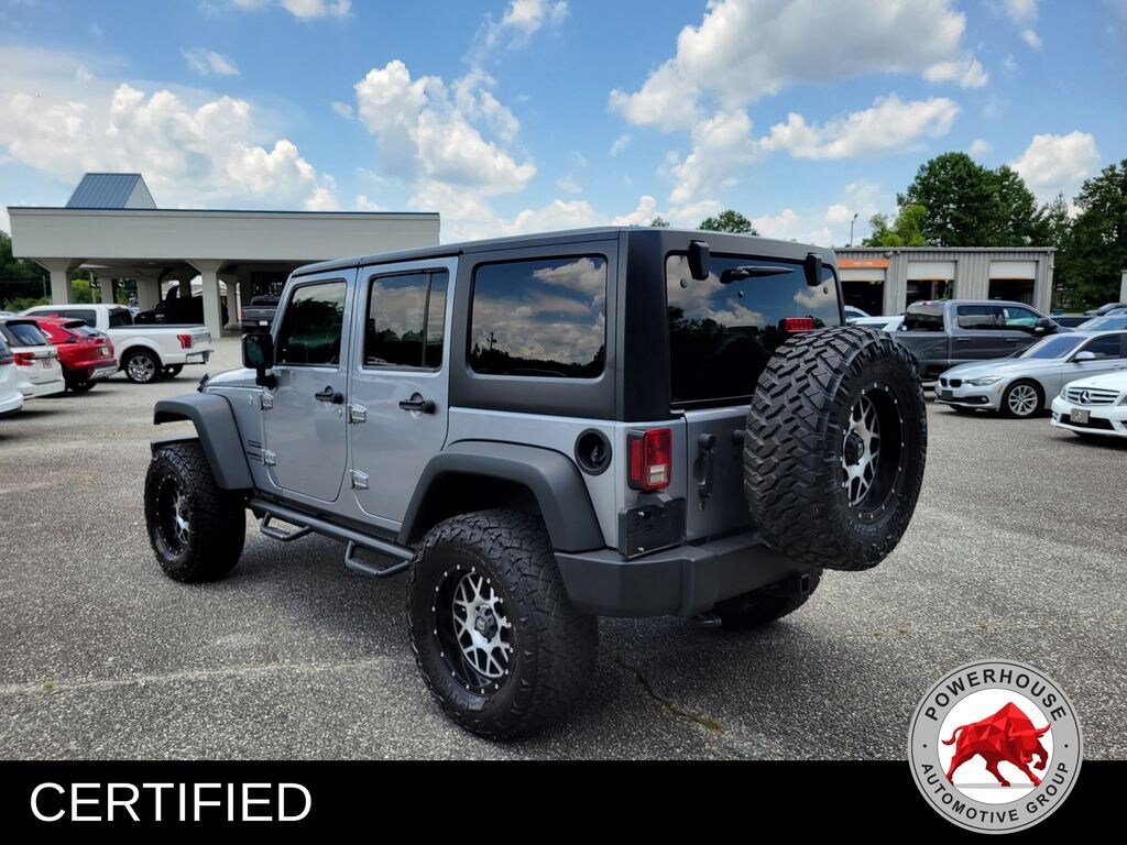 Certified 2016 Jeep Wrangler Unlimited Sport SUV