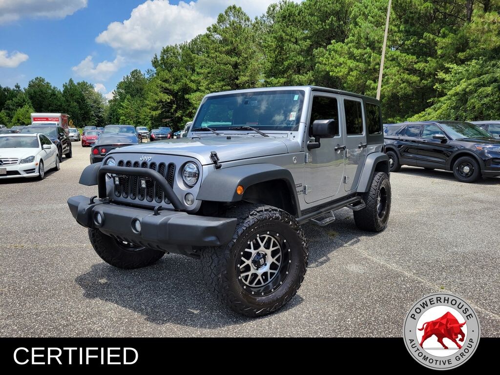 Certified 2016 Jeep Wrangler Unlimited Sport SUV