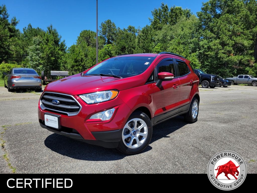 Certified 2018 Ford EcoSport SE SUV