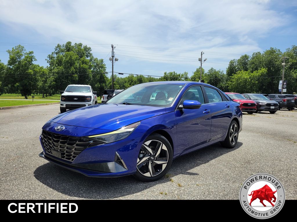 Certified 2022 Hyundai Elantra Limited with VIN KMHLP4AG5NU237638 for sale in Cordele, GA