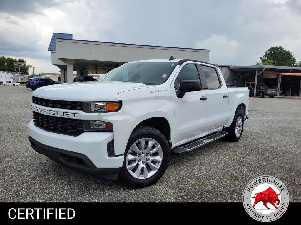 Certified 2021 Chevrolet Silverado 1500 Custom Truck