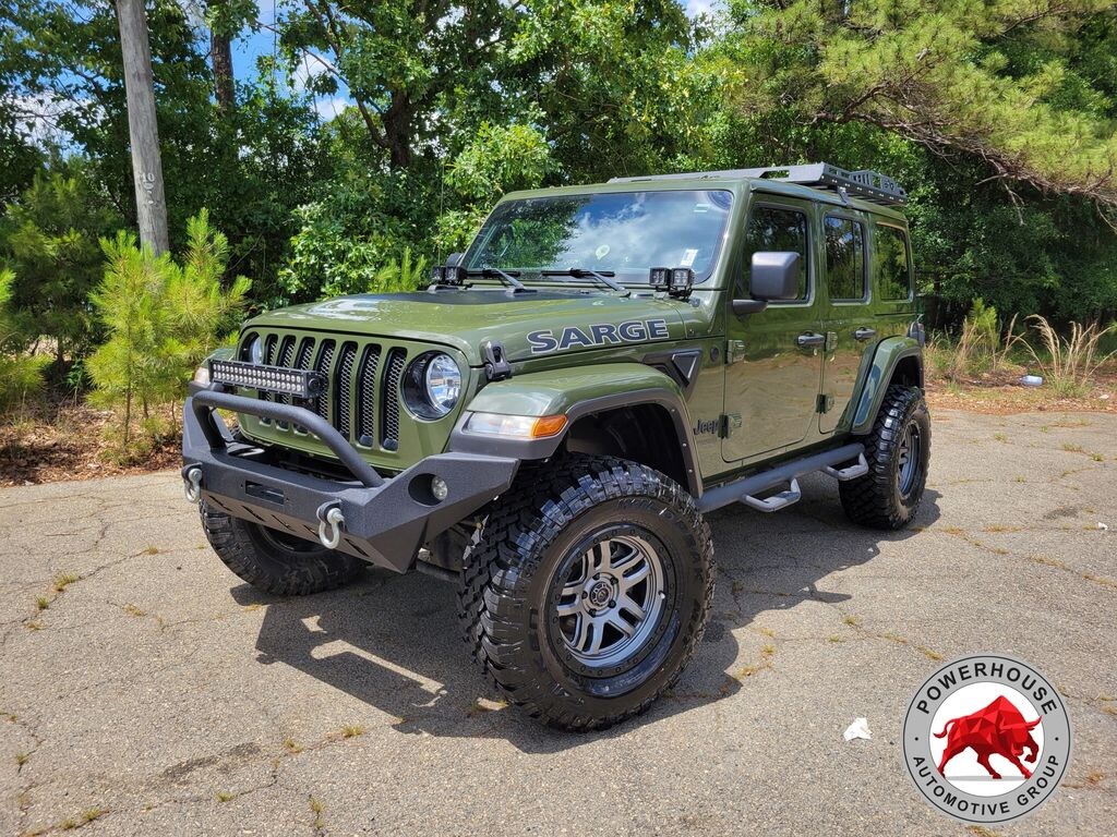 Used 2022 Jeep Wrangler Unlimited Sahara Altitude SUV