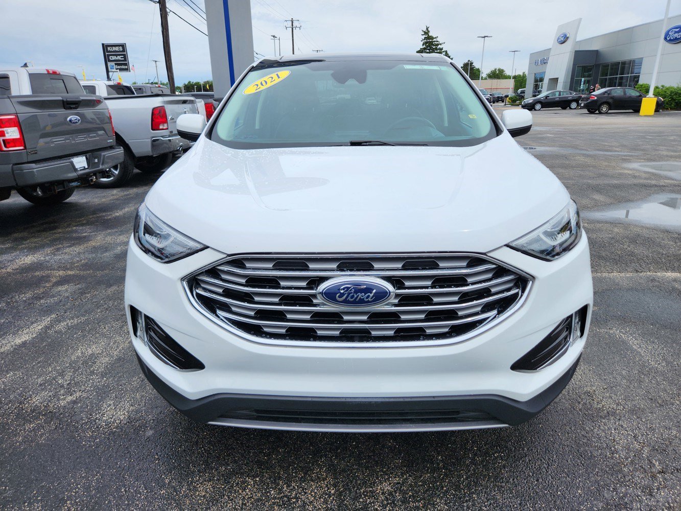 Certified 2021 Ford Edge SEL with VIN 2FMPK4J90MBA23646 for sale in Burlington, VT