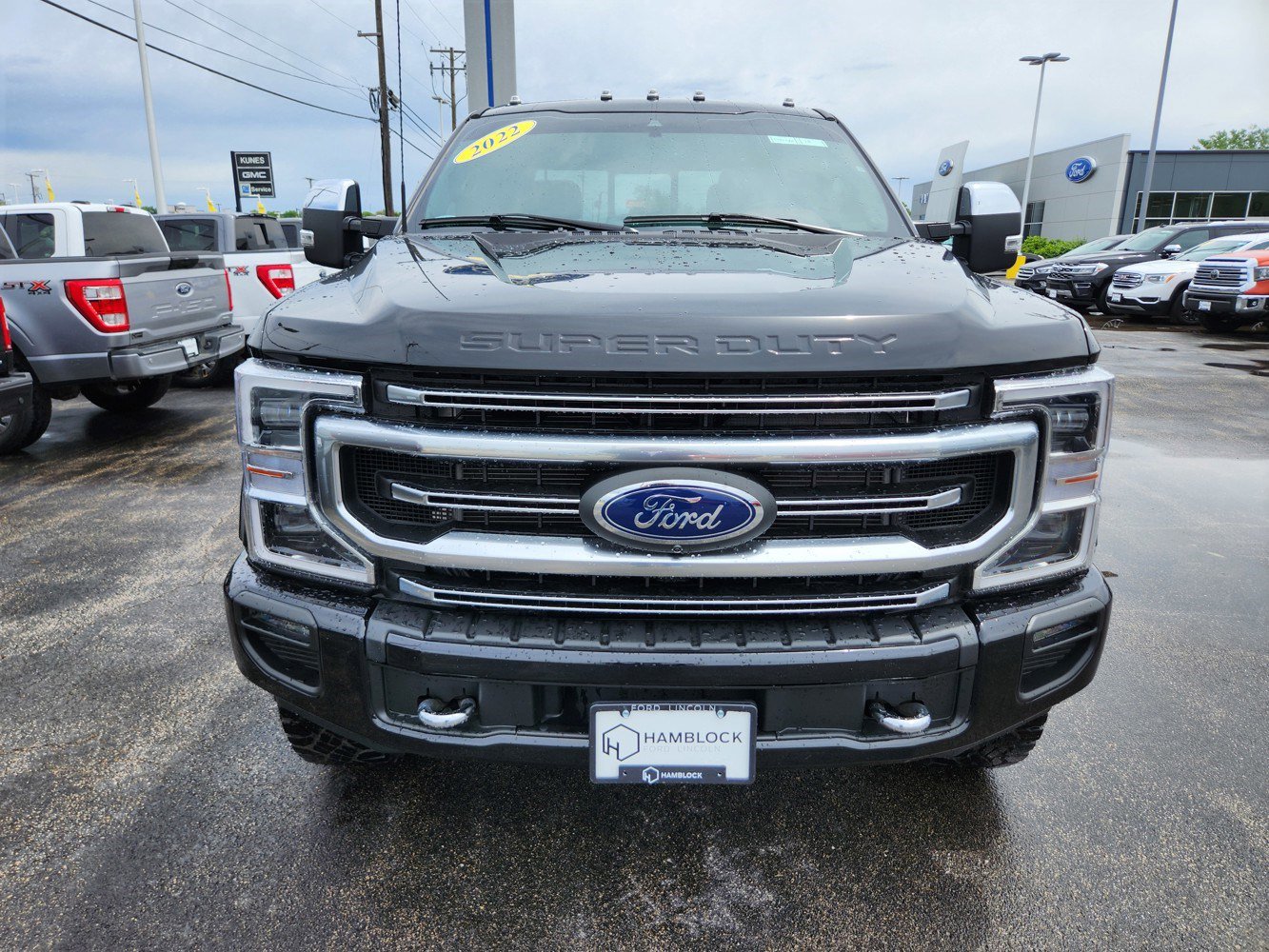 Certified 2022 Ford F-250 Super Duty Platinum with VIN 1FT8W2BT6NED03220 for sale in Burlington, VT