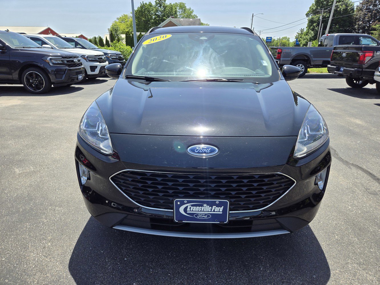 Used 2020 Ford Escape SEL with VIN 1FMCU9H98LUA71366 for sale in Burlington, VT