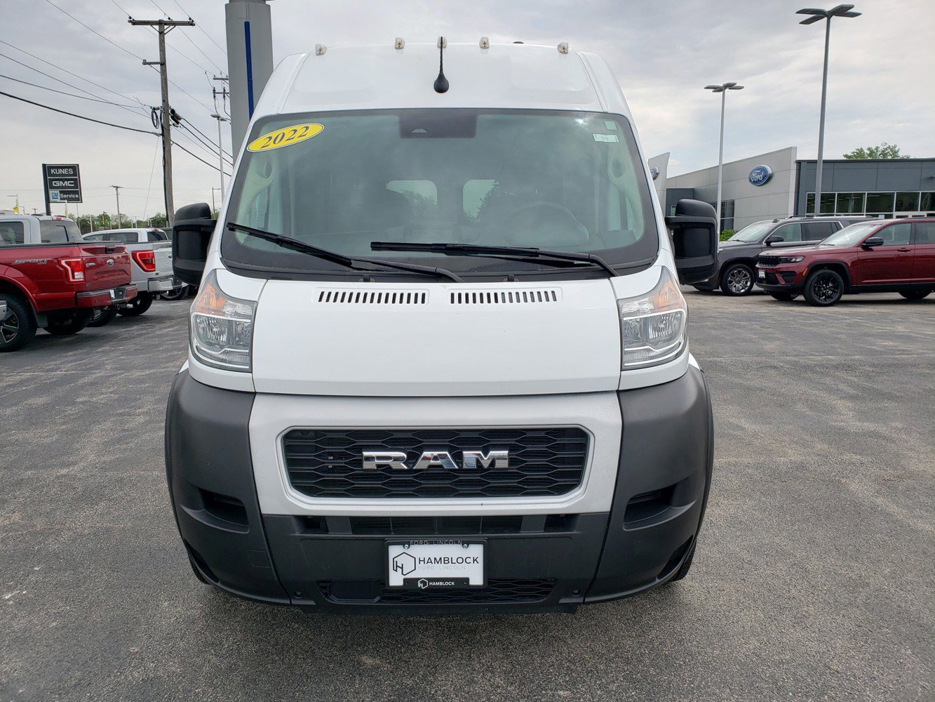 Used 2022 RAM ProMaster Cargo Van Base with VIN 3C6LRVDG1NE110648 for sale in Burlington, VT