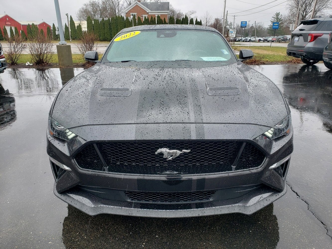 Used 2022 Ford Mustang GT Premium with VIN 1FA6P8CF0N5142076 for sale in Burlington, VT