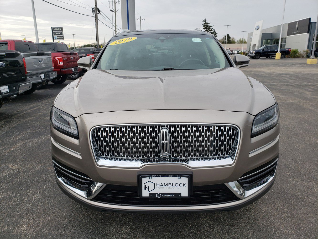 Used 2020 Lincoln Nautilus Reserve with VIN 2LMPJ6K9XLBL29737 for sale in Burlington, VT