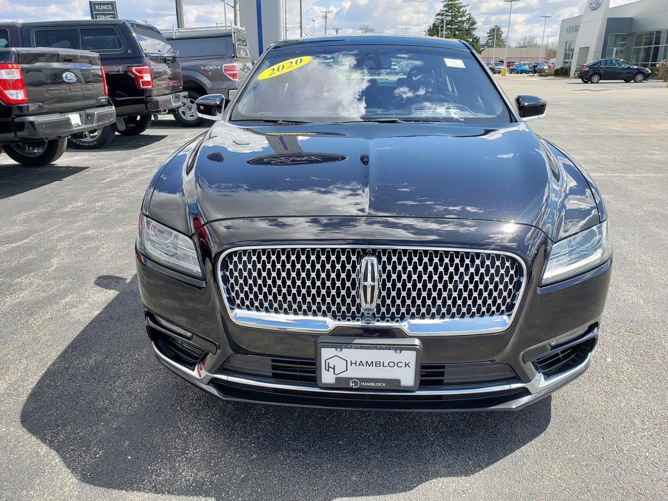 Used 2020 Lincoln Continental Reserve with VIN 1LN6L9NP7L5605504 for sale in Burlington, VT