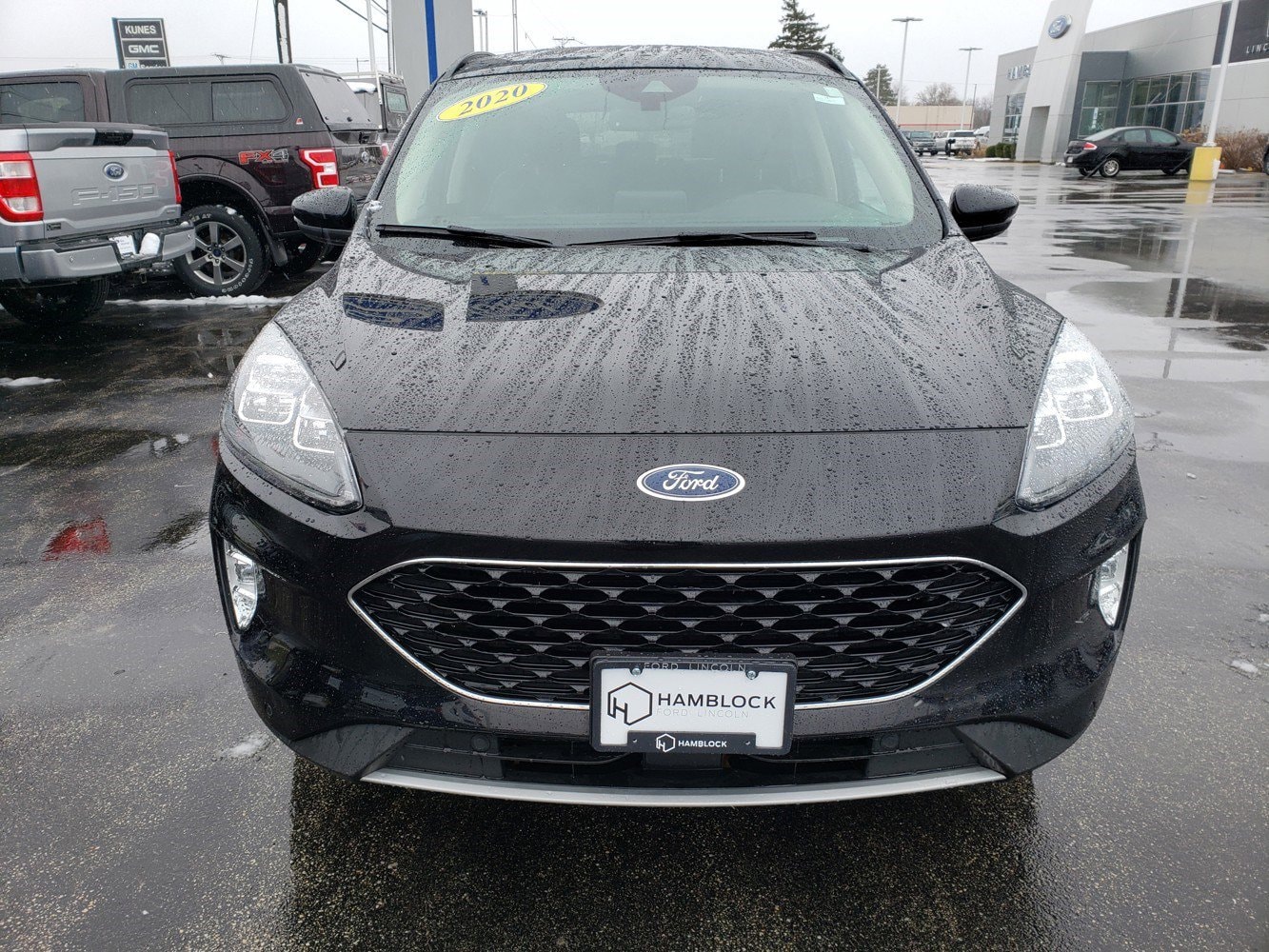 Used 2020 Ford Escape Titanium with VIN 1FMCU9J92LUB47867 for sale in Burlington, VT