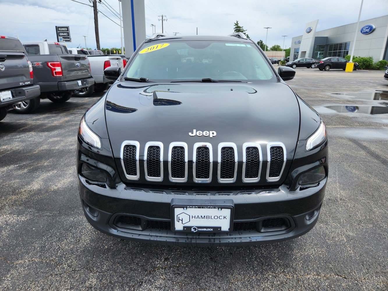 Used 2017 Jeep Cherokee Latitude with VIN 1C4PJMCS1HW588189 for sale in Burlington, VT